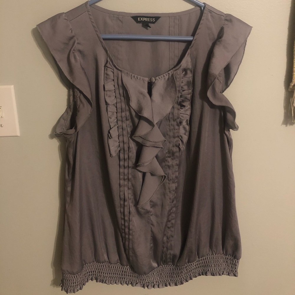 Gray Express top